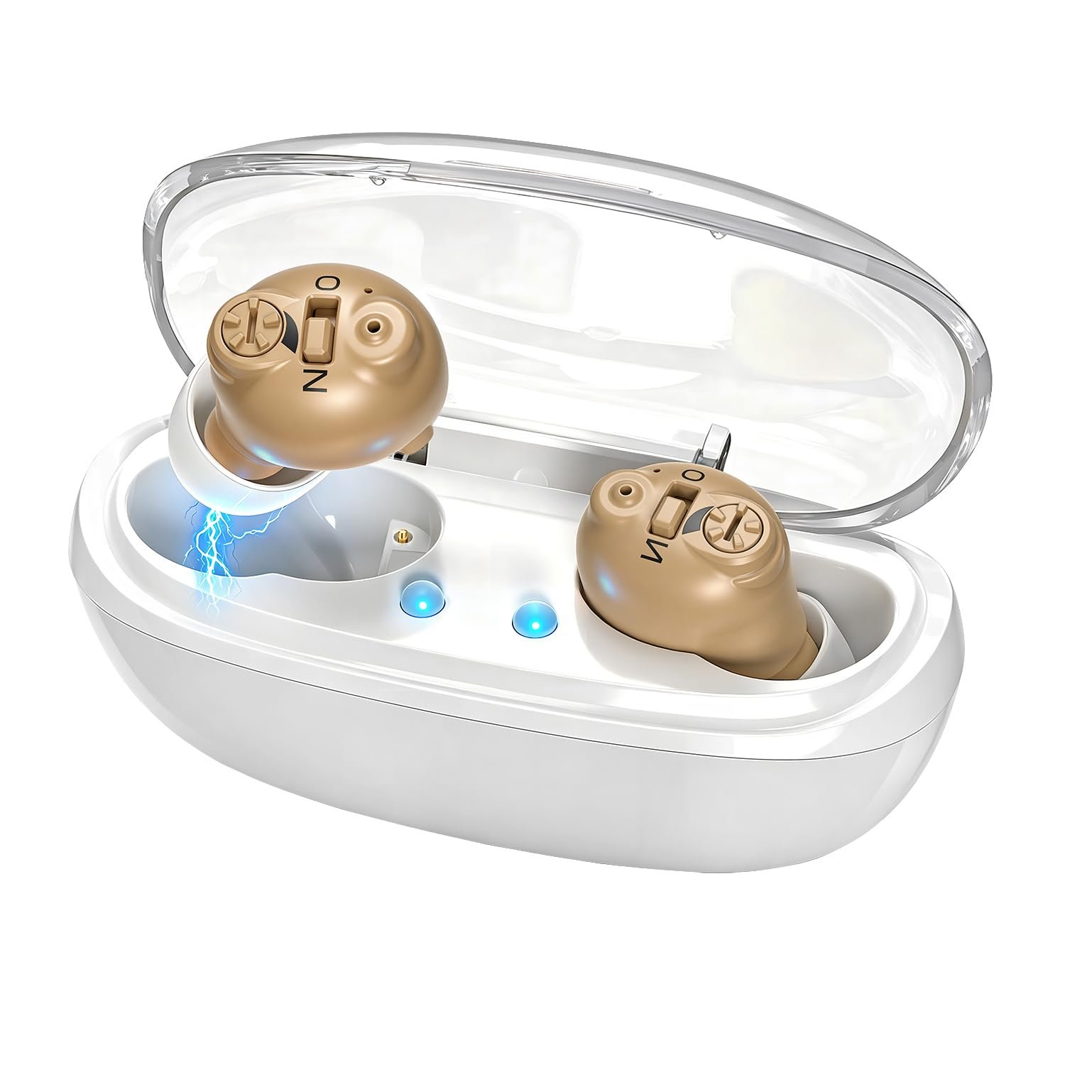 Rechargeable Hearing Aids for Seniors, 16 Channel DSP Noise ...