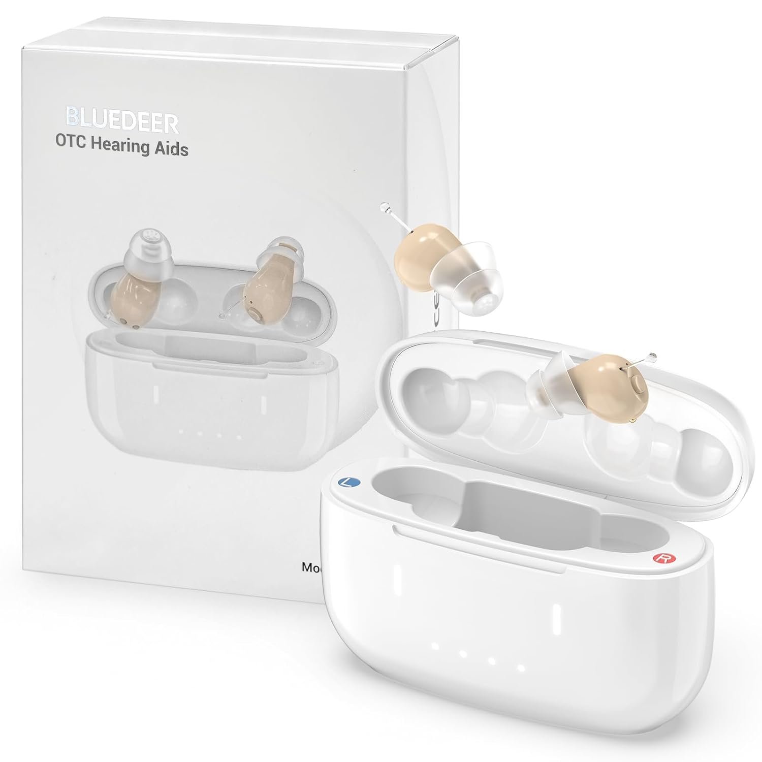 Blue Deer Rechargeable OTC Hearing Aids for Adults & Seniors...