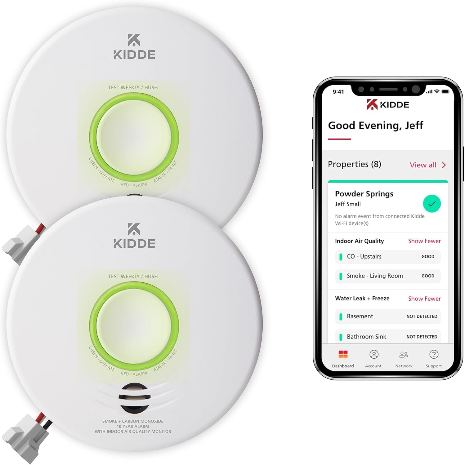 smart smoke detectors