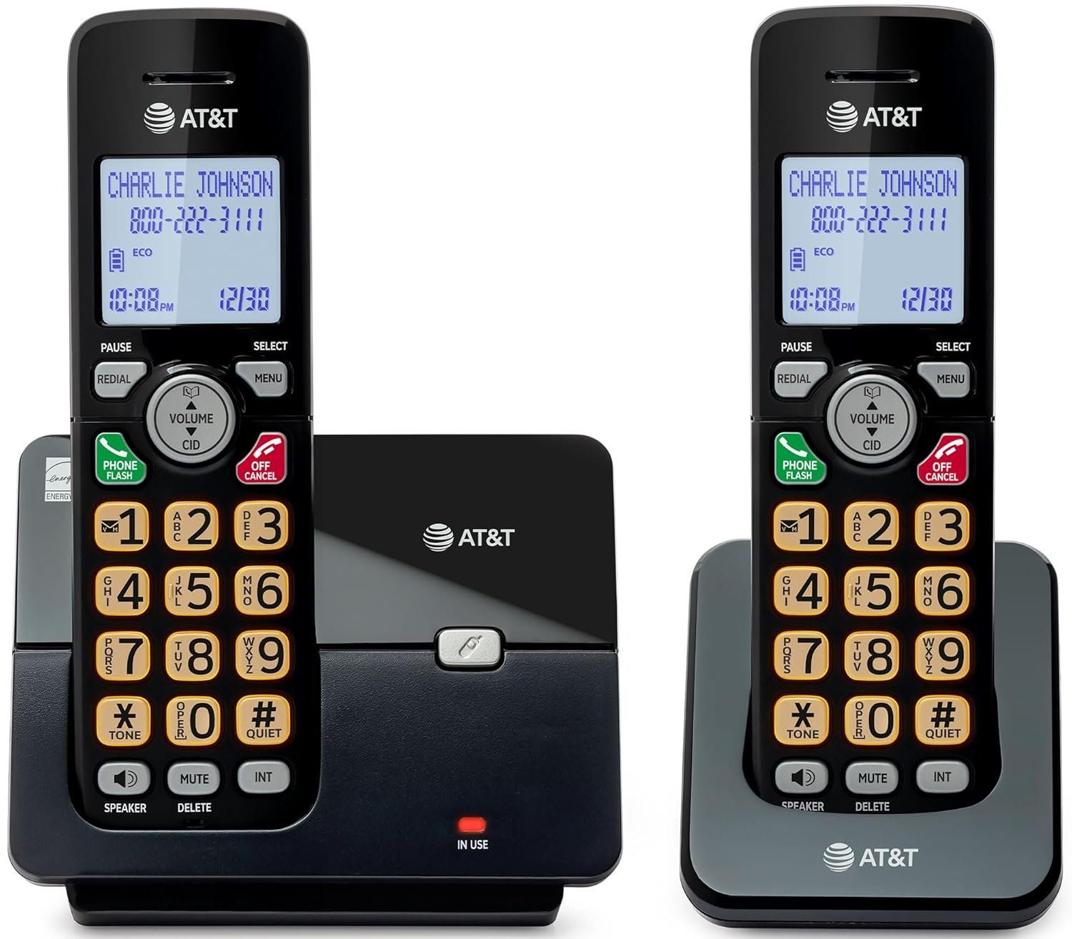 battery-operated amplified phones