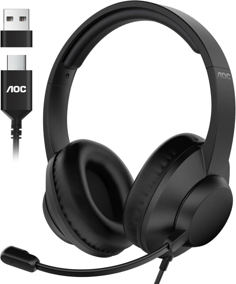 noise-canceling headphones with microphone