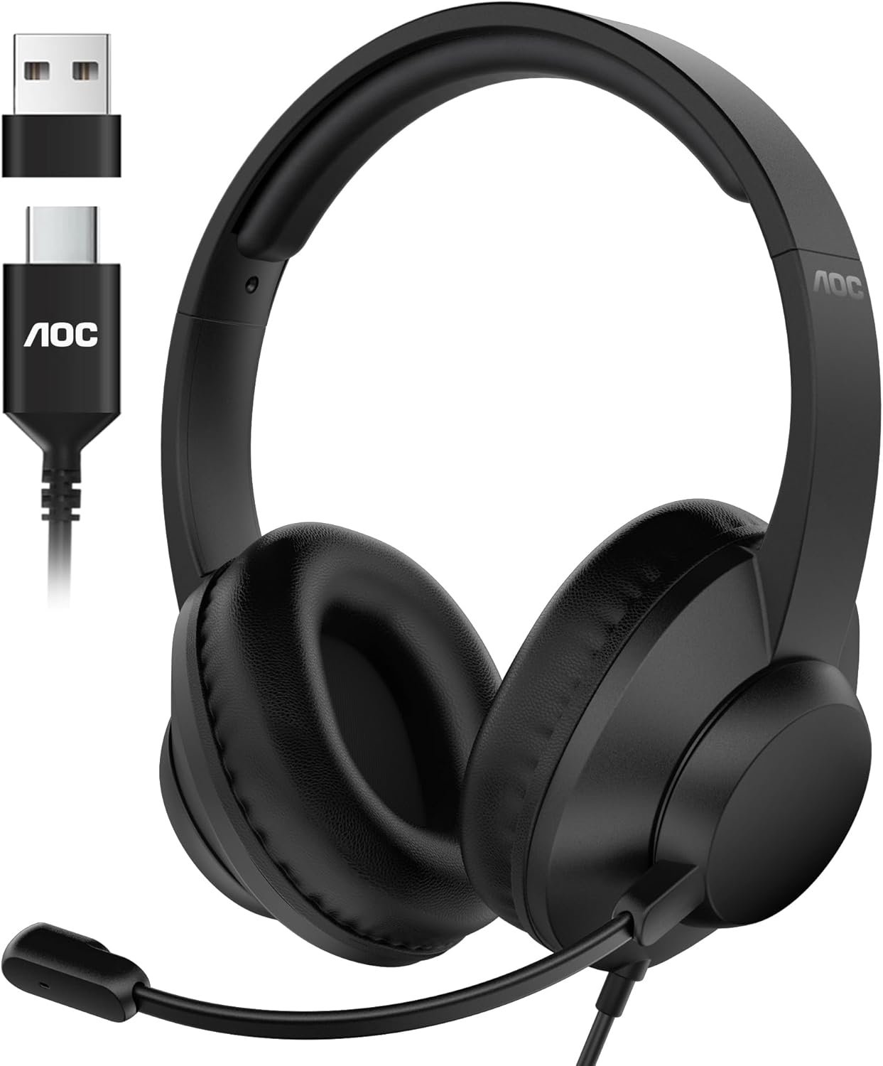 noise-canceling headphones with microphone