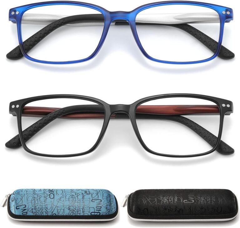 senior reading glasses with anti-reflective coating