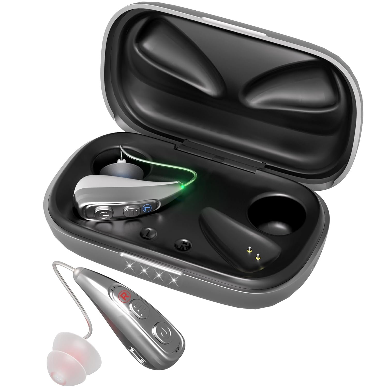 Samildanach OTC Hearing Aids for Seniors, Rechargeable Heari...