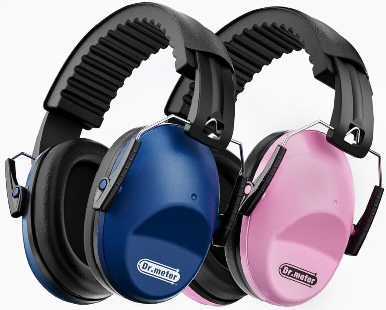 Dr.meter Noise Cancelling Headphones For Kids 2PACK, 27.4SNR...