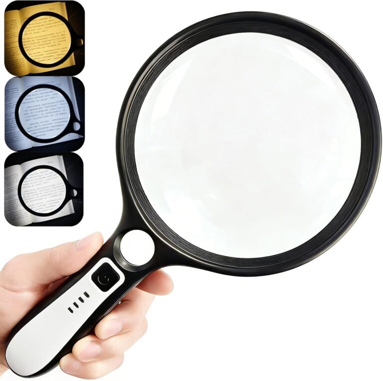 high-powered magnifiers