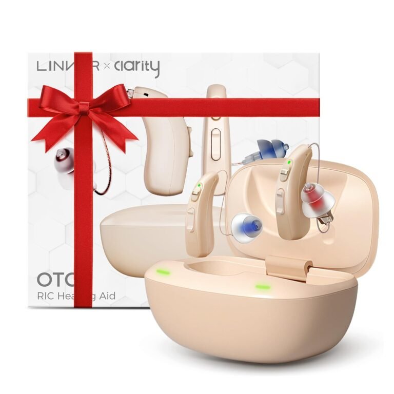 LINNER Clarity Hearing Aids for Seniors, Rechargeable Hearin...