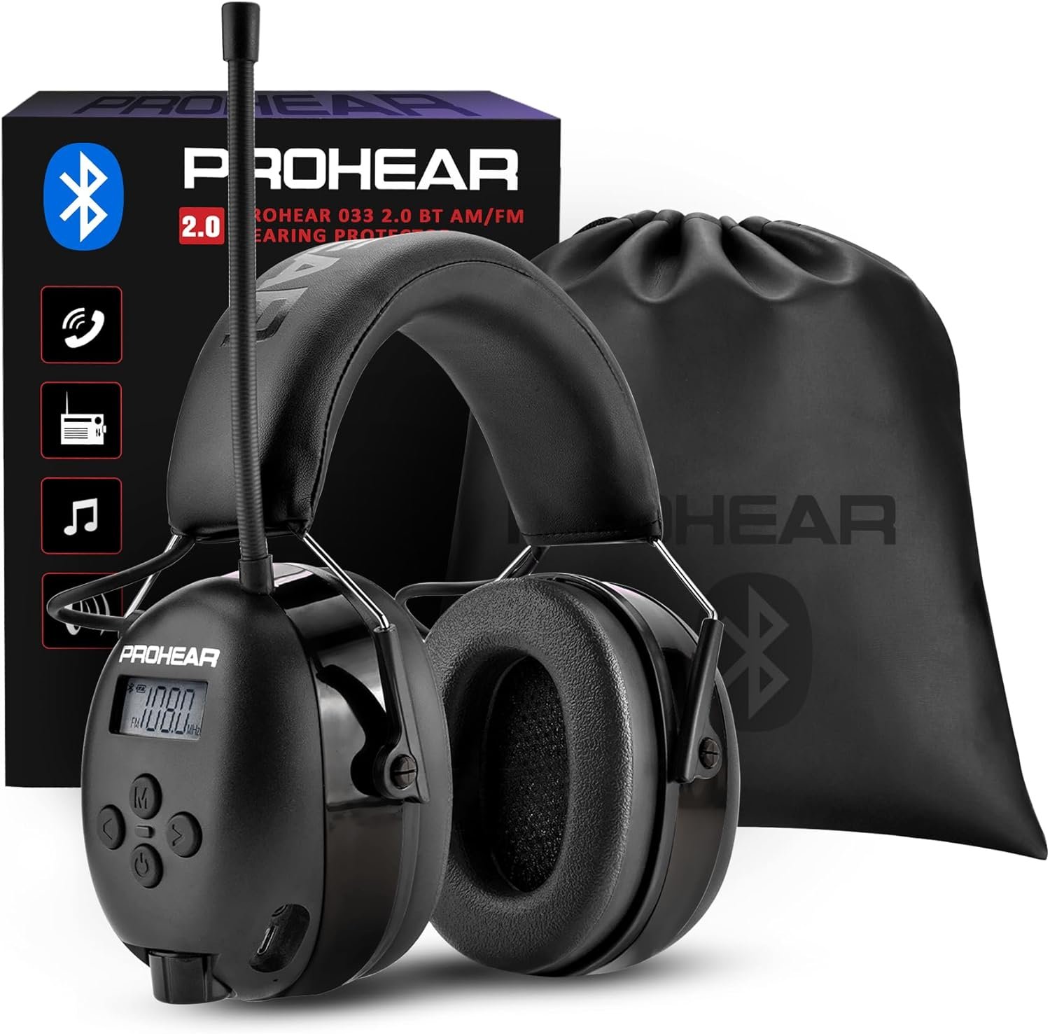 Bluetooth noise-canceling headphones