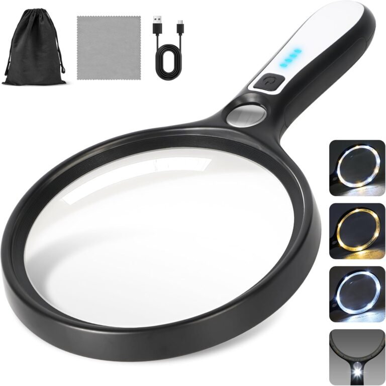 high-powered magnifiers
