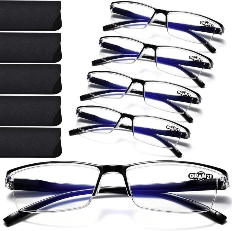reading glasses with spring hinges
