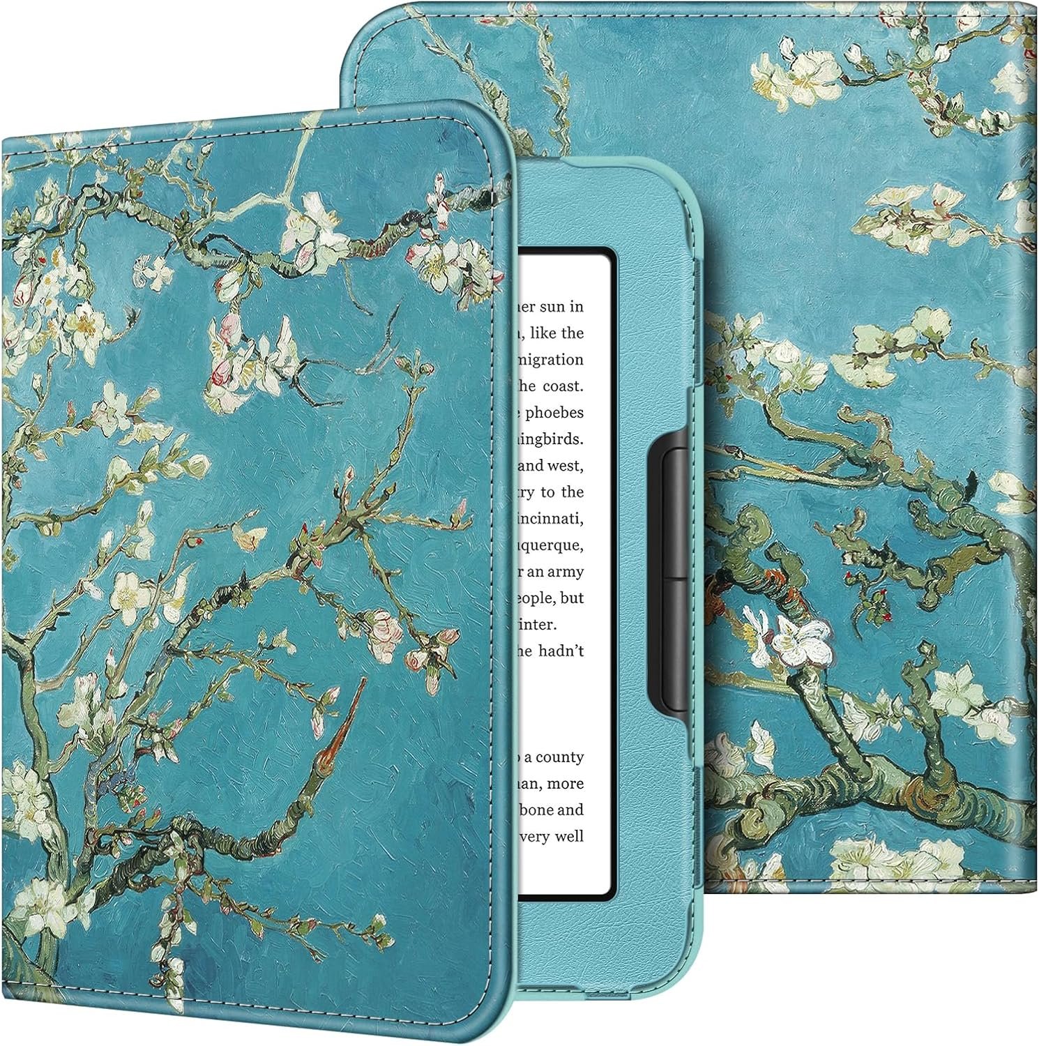 Kindle cover with light