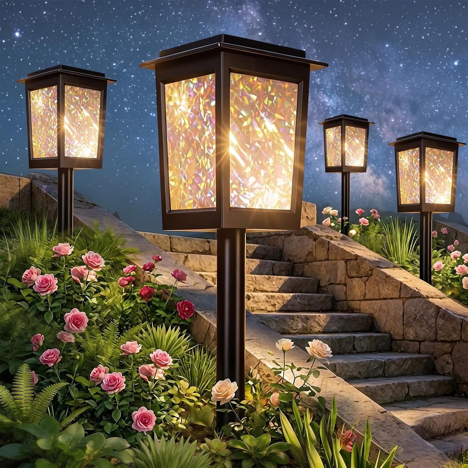 solar garden lights