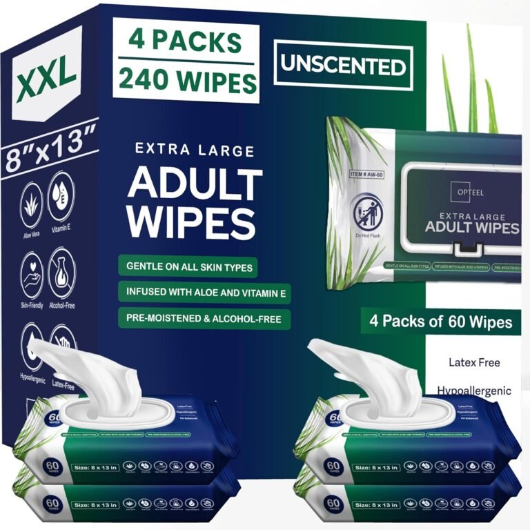 incontinence wipes