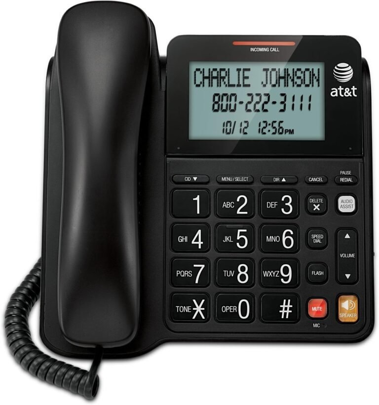 corded phones for hard of hearing