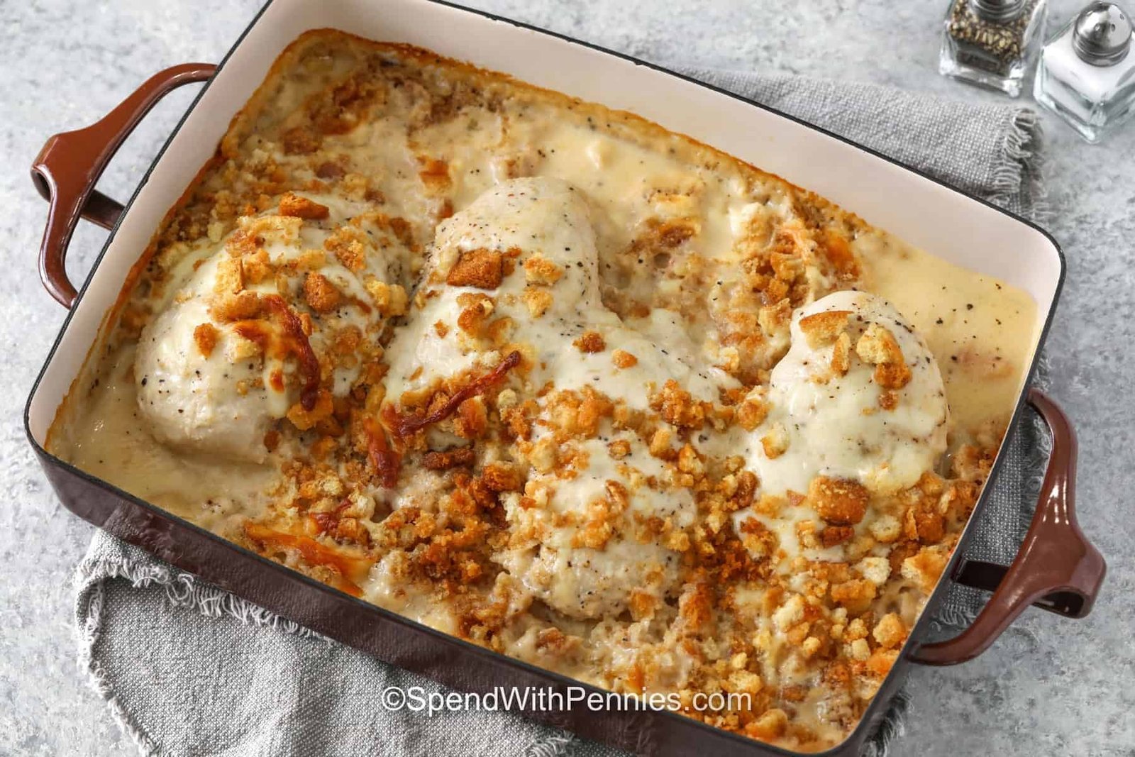 Caesar Chicken Bake