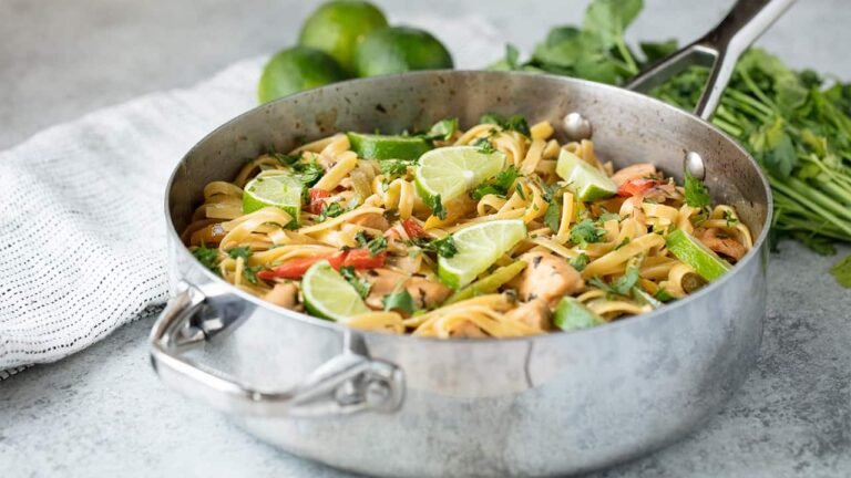 Tequila Lime Chicken Pasta