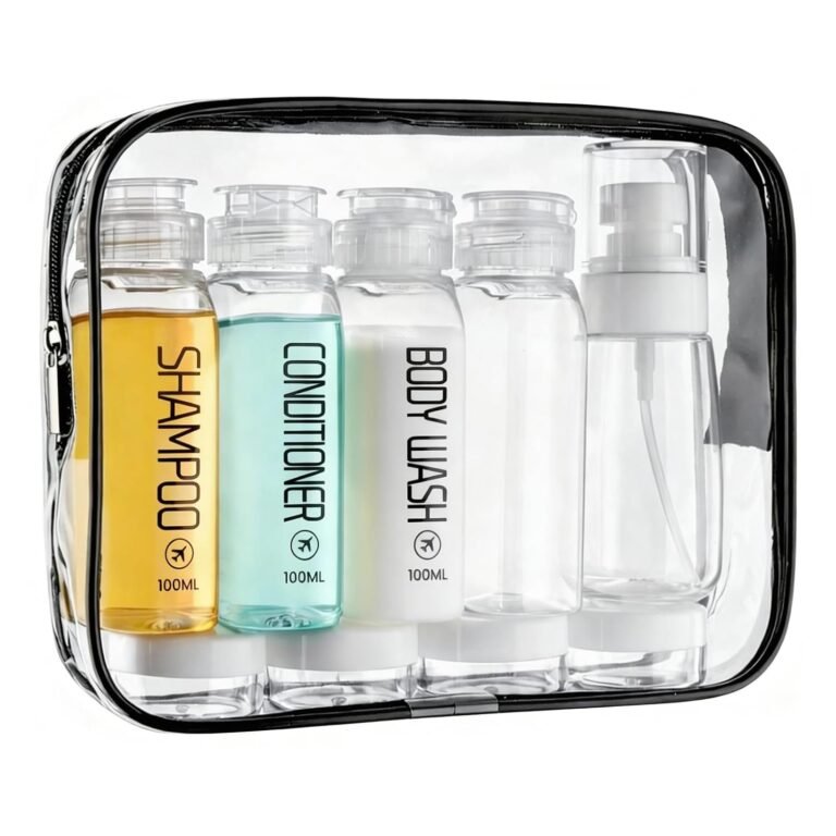 Travel-sized toiletries for cruises