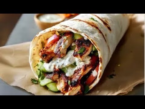 Mediterranean food: Shawarma