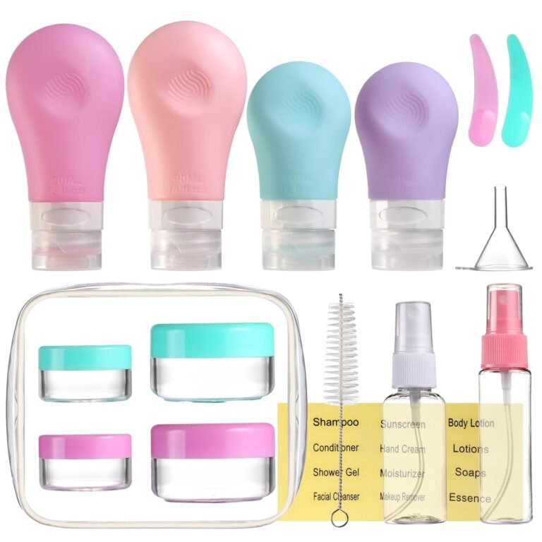 Travel-sized toiletries for cruises