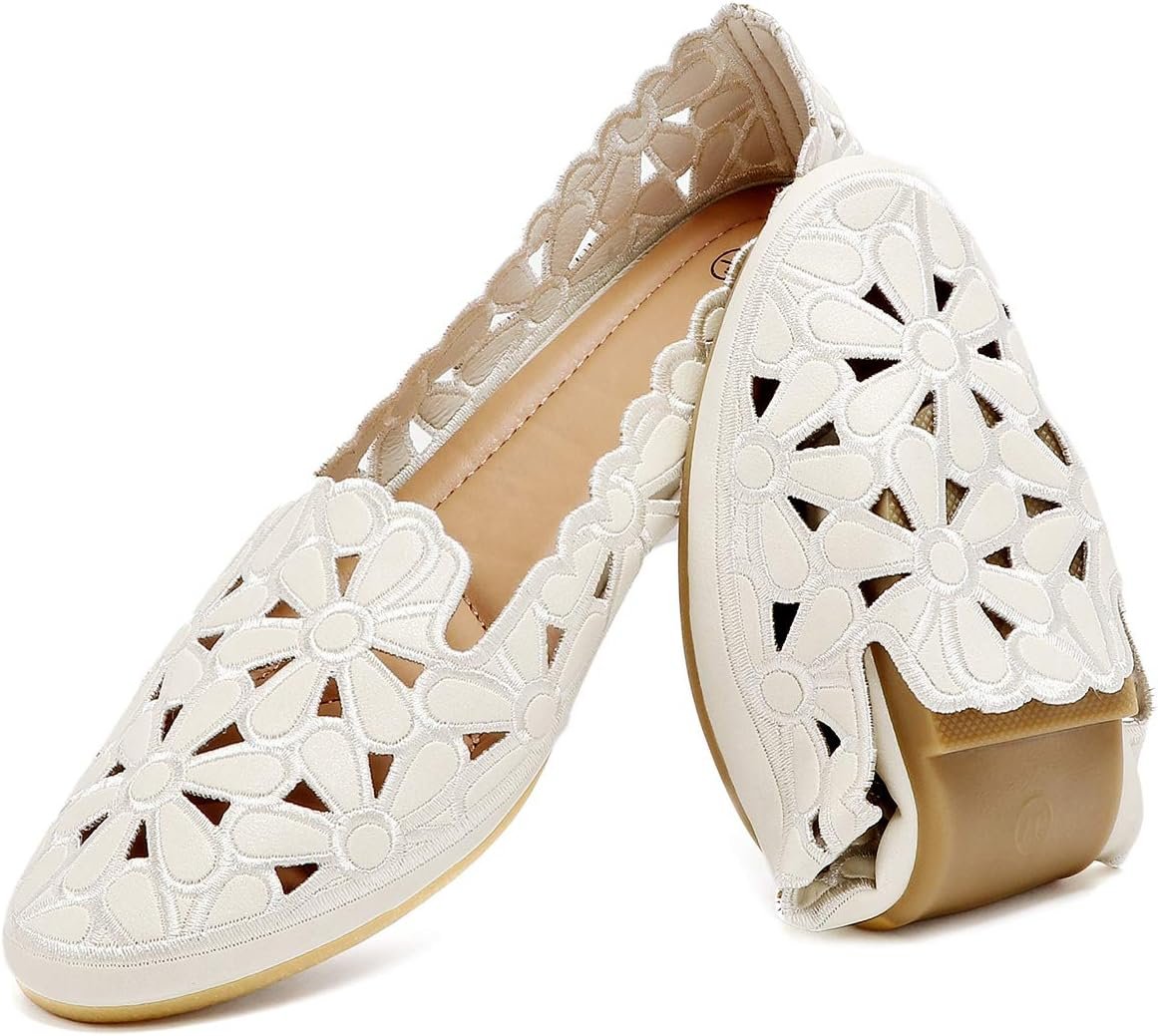 Packable travel flats