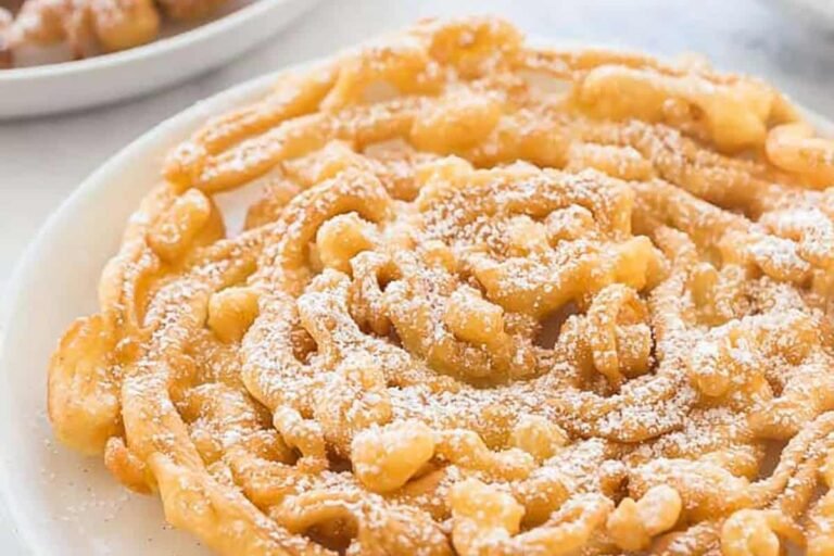 Homemade Funnel Cake {Crispy & Delicious!}