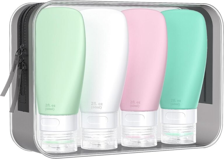 Travel-sized toiletries for cruises