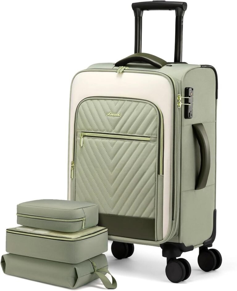 Checked luggage with TSA locks