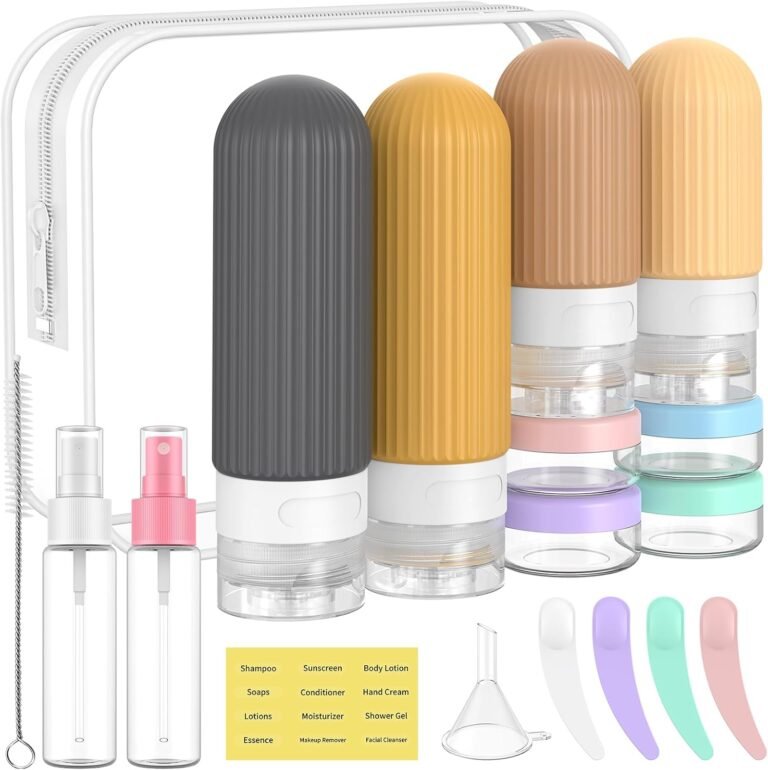 Travel-sized toiletries for cruises