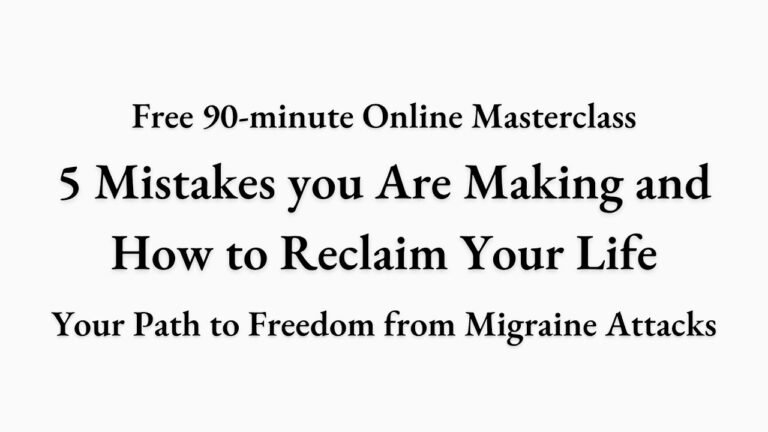 Lifestyle Changes to Prevent Headaches