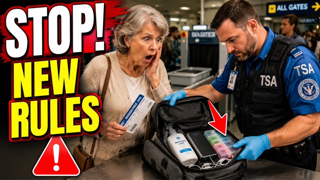 Airplane travel: Airport Security