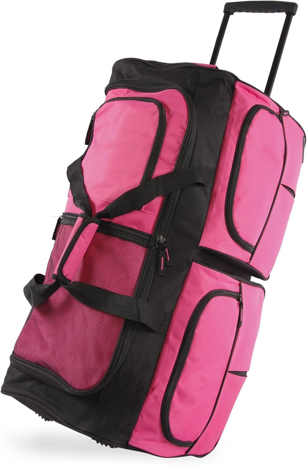 Rolling duffel bag