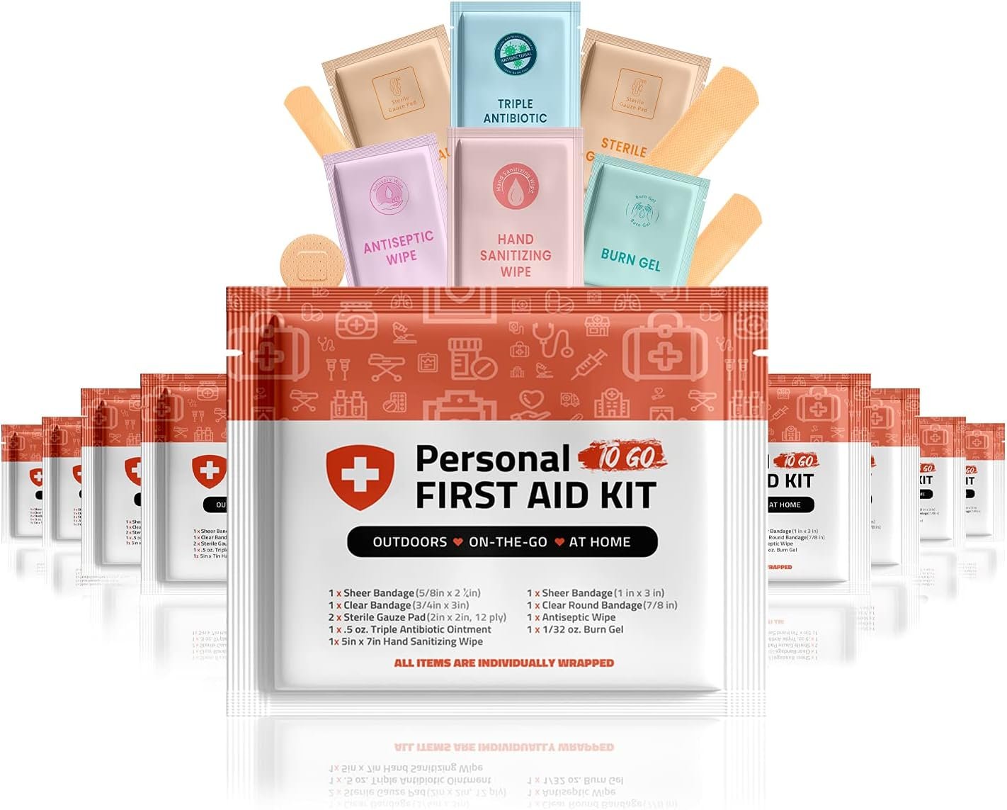 First aid kit for hotel stays