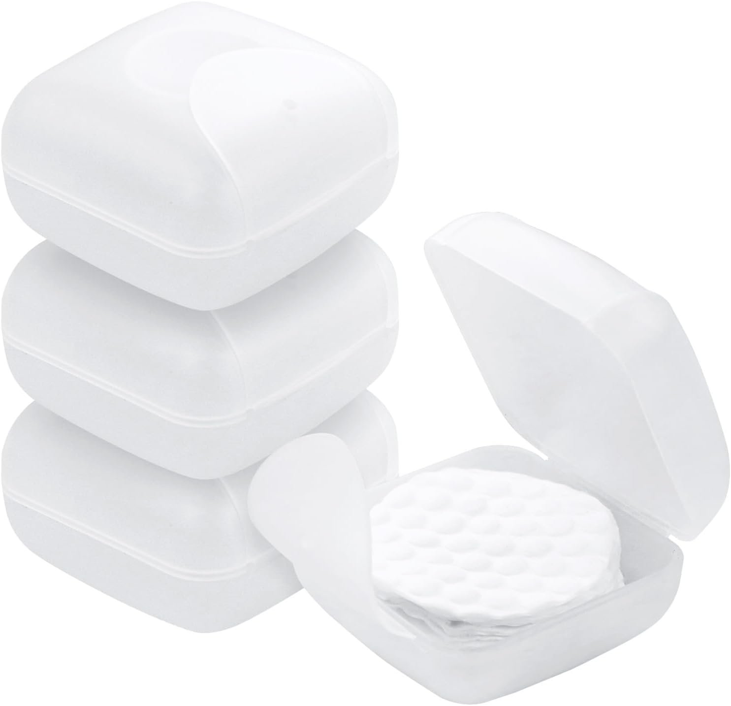 Cotton swabs and pads travel pack