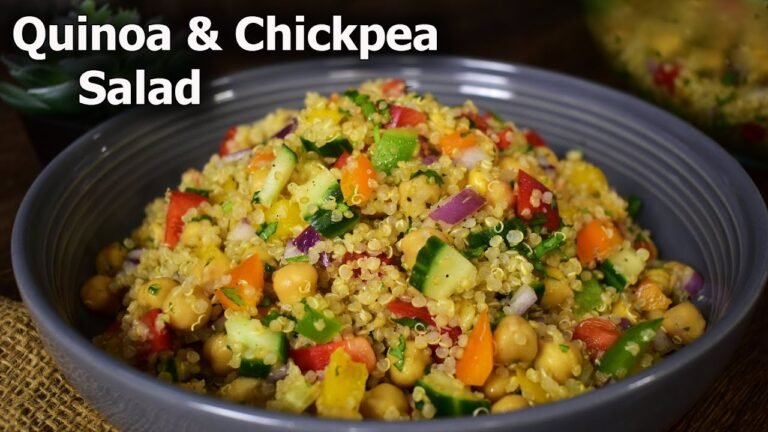 Mediterranean food: Chickpea Salad