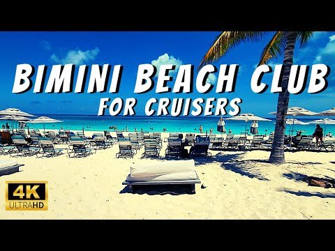 Resorts World Bimini Beach Club for Cruise Guests | Beautiful