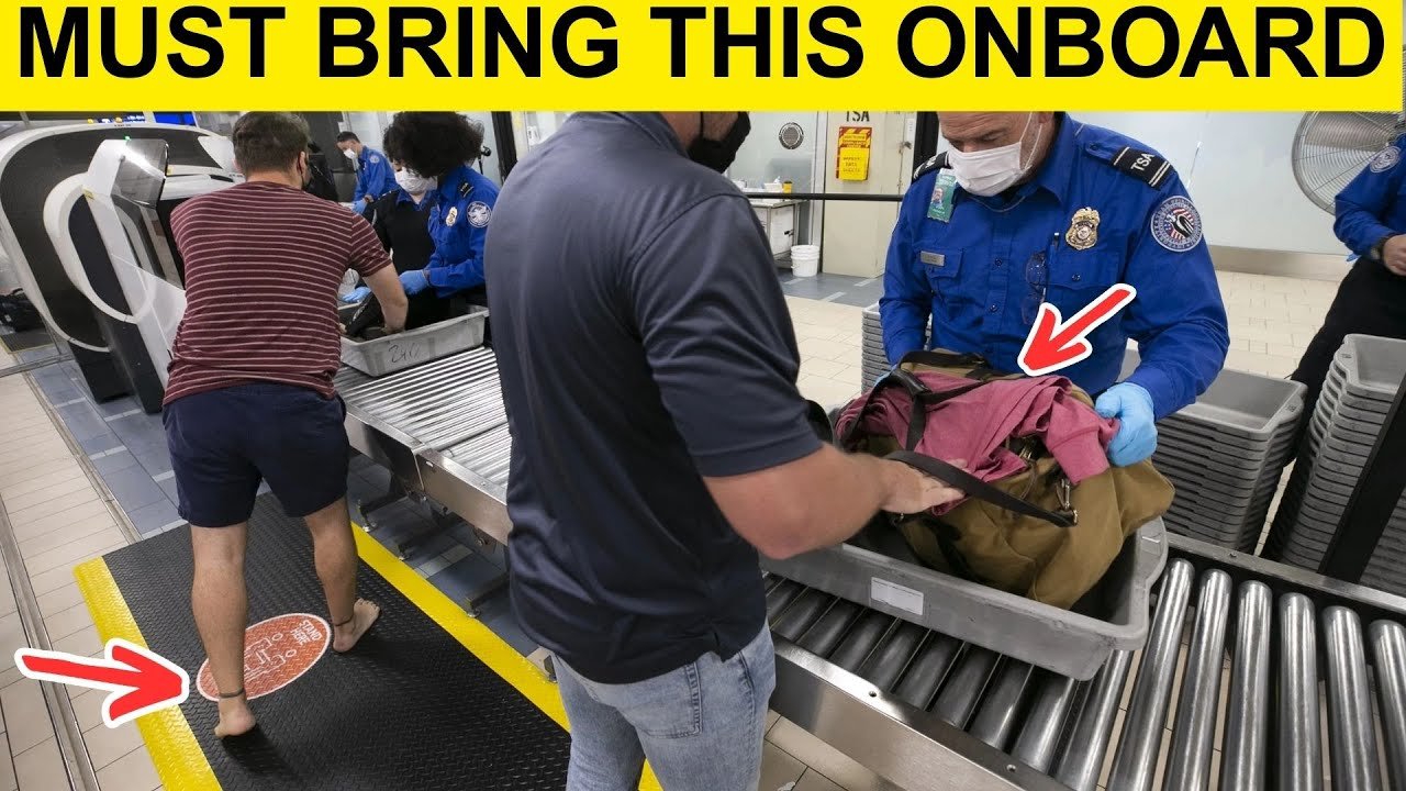 Airplane travel: Packing Strategies