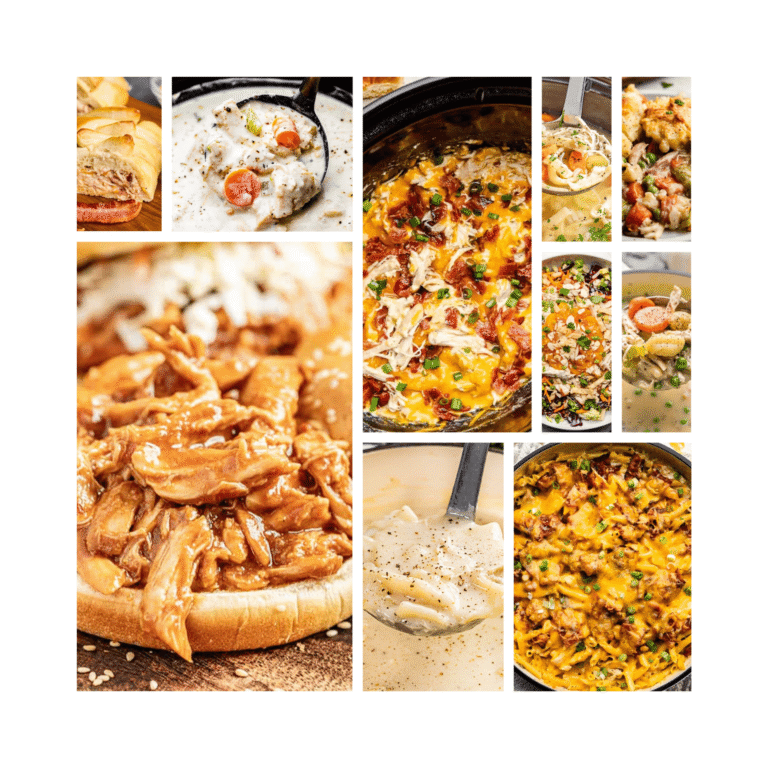 Shredded Chicken Dinner Ideas for Busy Nights