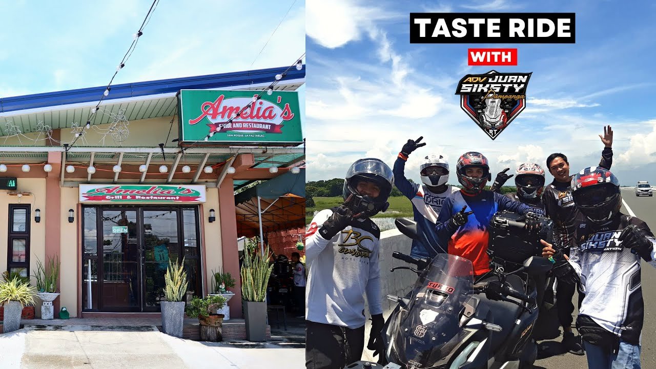 Motorcycle travel cuisine