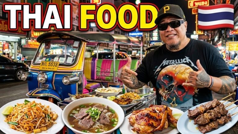 Travel and food Street food
