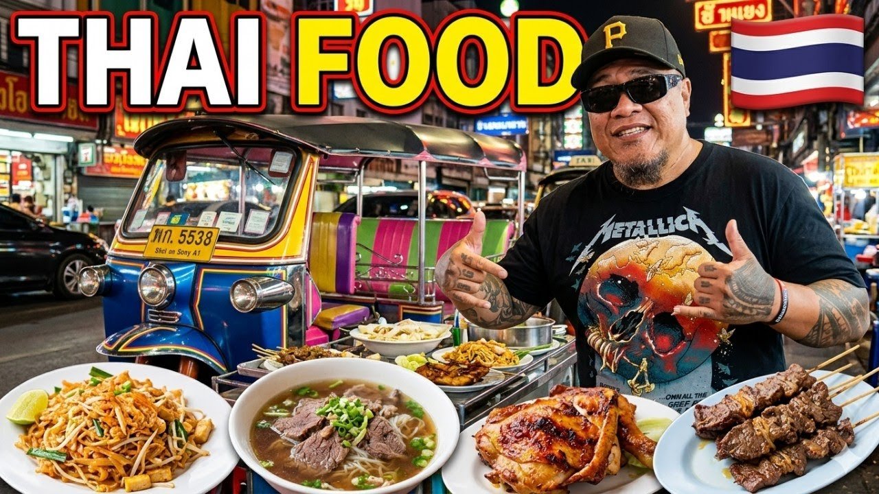 Travel and food Street food
