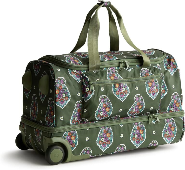 Rolling duffel bag