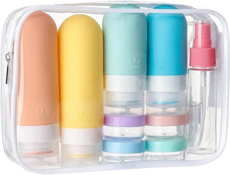 Travel-sized toiletries for cruises