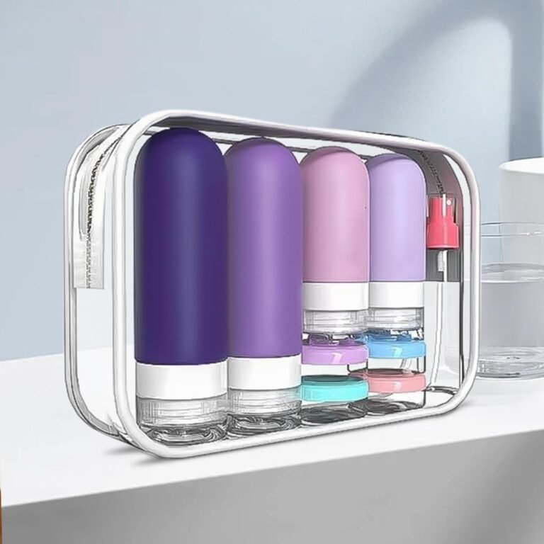 Travel-sized toiletries for cruises