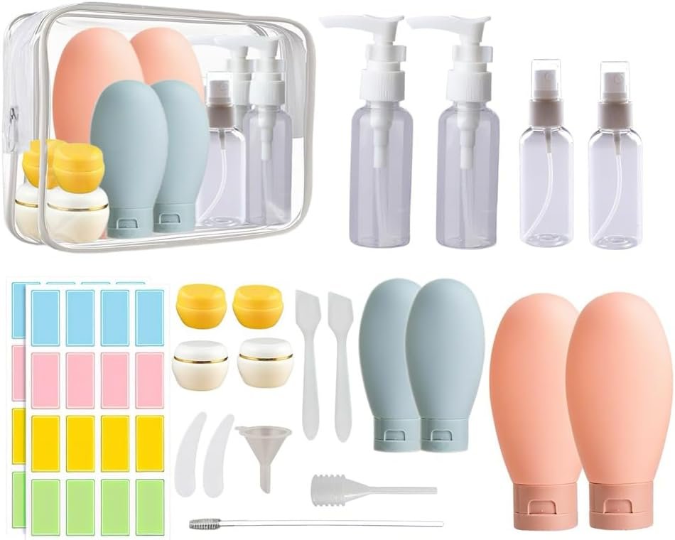 Travel-sized toiletries for cruises