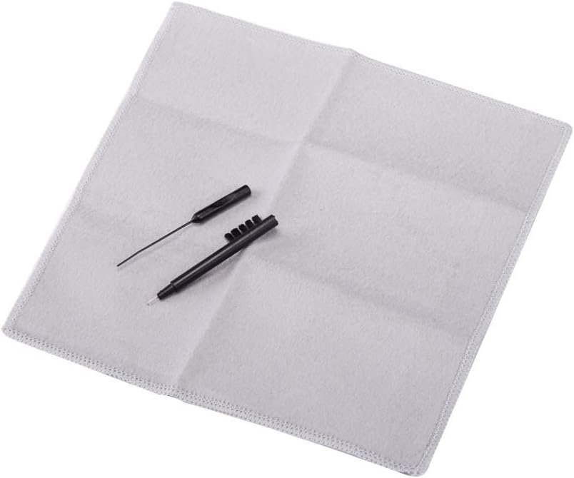 Hearing Aid Cleaning Cloth Brsuh Vent Cleaner Wax Remover (C...
