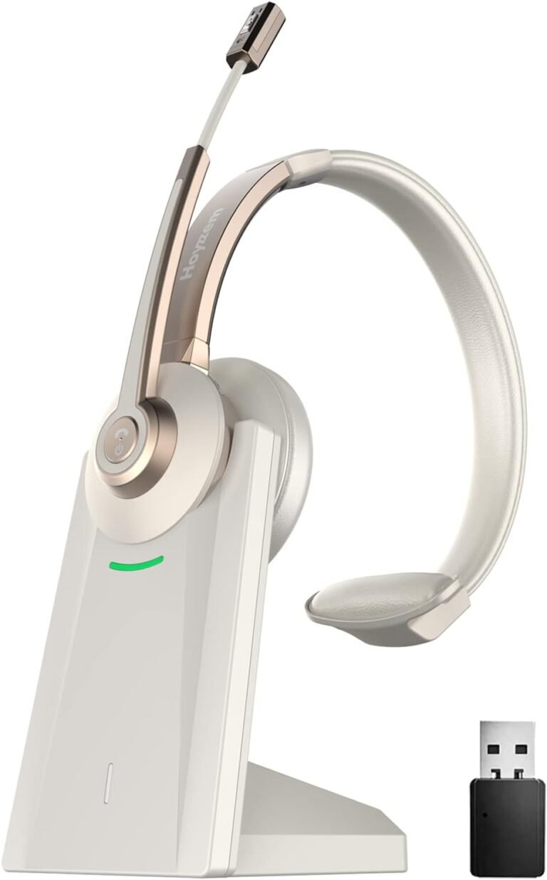 noise-canceling headphones with microphone