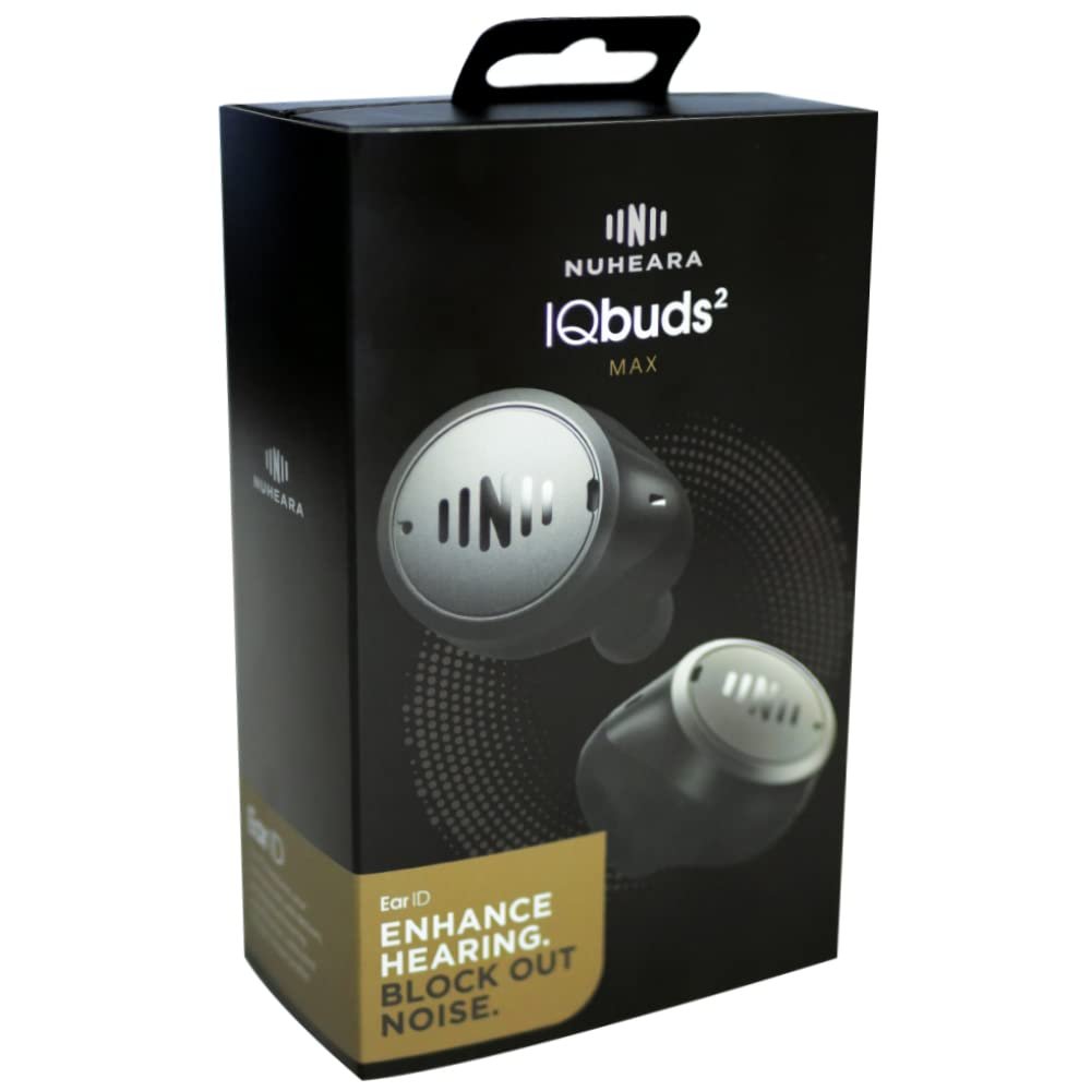 IQbuds 2 MAX Hearing Amplifier with Personalization via IQbu...