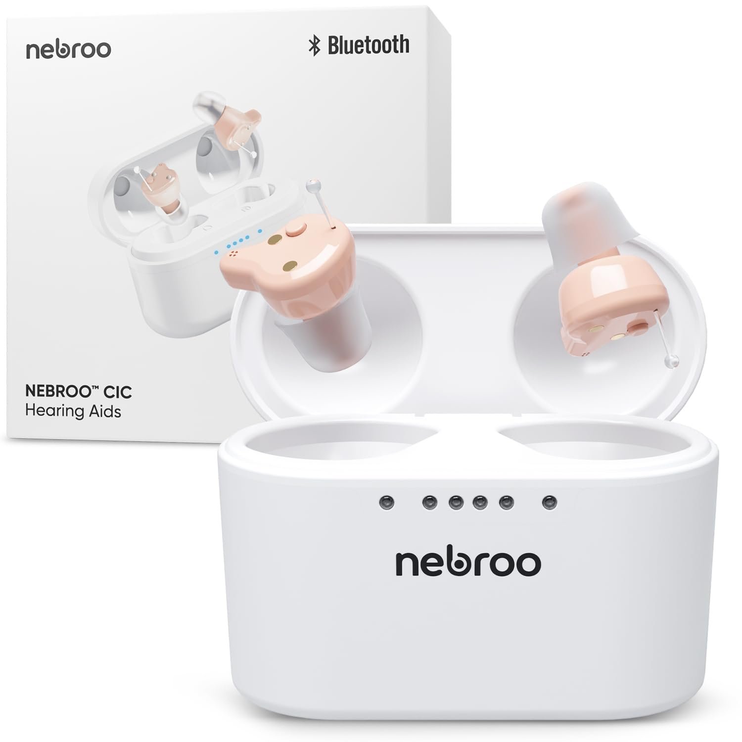 Bluetooth Hearing Aids | Comfortable Fit | Hearing Amplifier...
