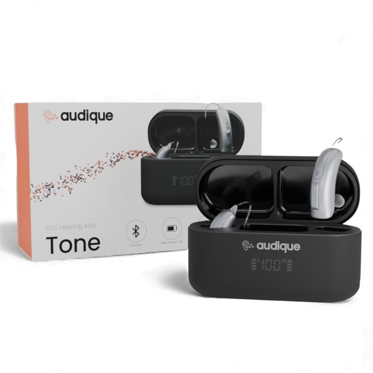 Audique Tone OTC Hearing Aids Rechargeable, Comfortable De...