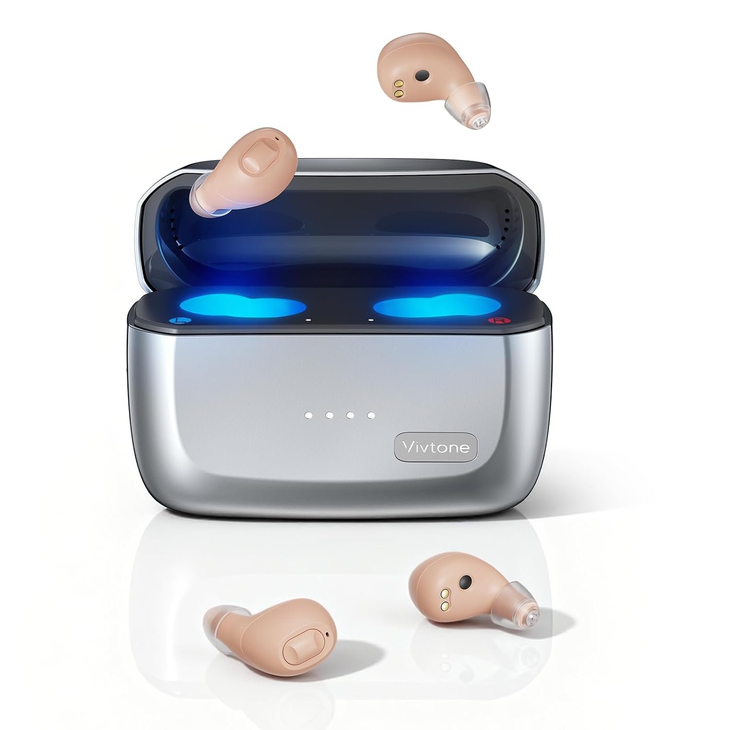 Vivtone SyncTune Bluetooth Hearing Aids: Streaming Enabled f...